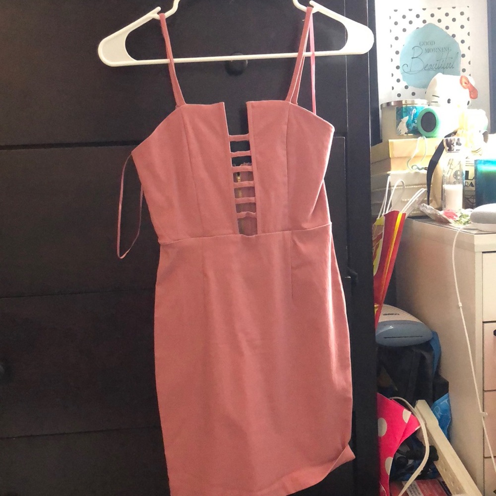 Pink dress